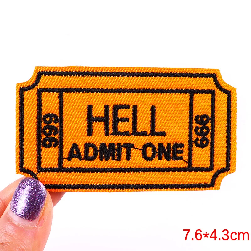 Jacken Hüte Stickerei DIY Persönlichkeit Brief Patch Cartoon Patch Eisen Auf Patches Für Kleidung thermoadhäsive Patches Nähen Abzeichen – Detail 23