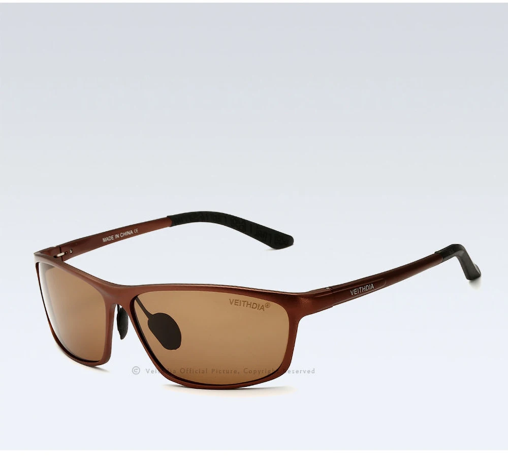 VEITHDIA Sonnenbrille Aluminium Männer Polarisierte UV400 Objektiv Sport Outdoor Fahren Brillen Zubehör Radfahren Gläser Für Männliche 6520 – Detail 21