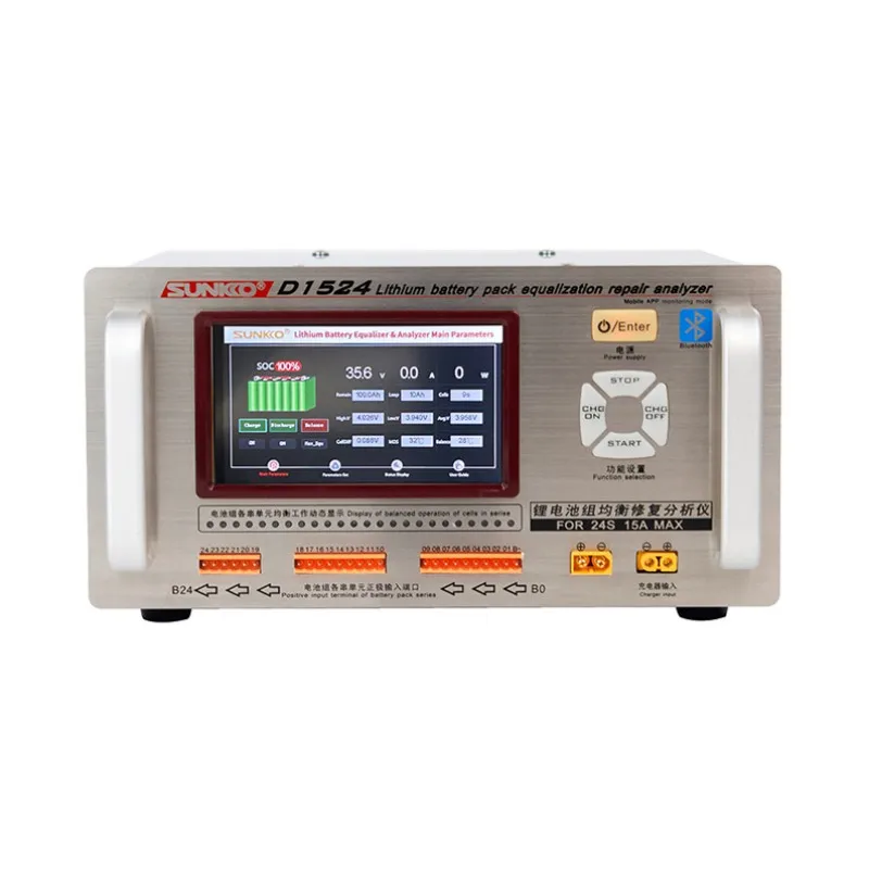 D1024/D1524 15A High Current Lithium Battery Equalizer Pressure Difference Repair Balancer Battery Equalizer Car Maintenance