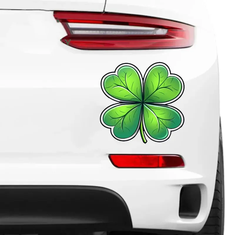 

Car Vinyl Decal Fresh Green Leaves Sticker Waterproof Removable for Car Motorcycle Laptop Auto Body Decoration