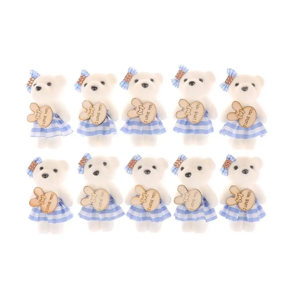 

10pcs/bag Diy Decoration Foam Bear Bear Foam Animal Mini Bear Flower Bouquet 10cm Cartoon Cartoon Bouquet Girlfriends