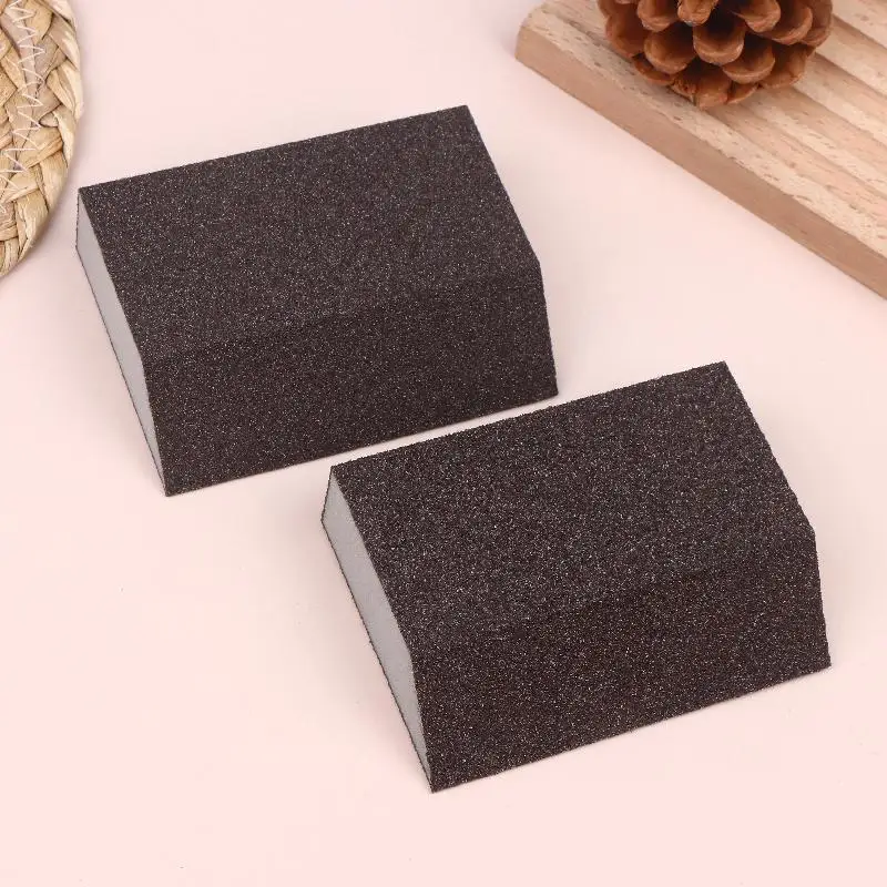 

5Pcs/pack Black Single Sandpaper Sponge Set 60/80/100/120/180/220/240 Grit Sanding Block Combination, Washable Reusable