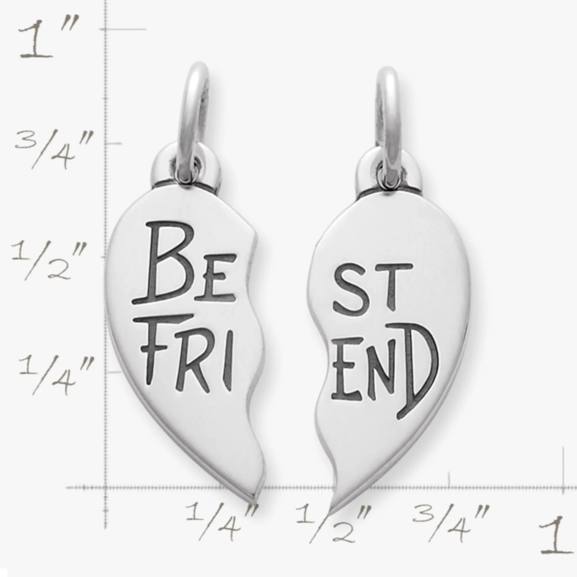 S925 sterling silver James Avery Best Friend Charm