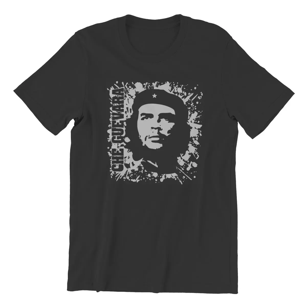 Che Guevara Rebel Cuban Guerrilla Revolution T-Shirts Men  printed 100% Cotton Tees plus size Summer Tops