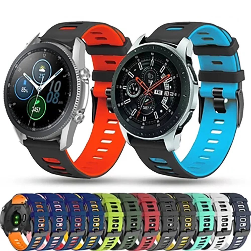 Suunto 9ピークプロ用シリコンリストバンド、ウォッチバンド、通気性、5ピークと互換性あり、22mm