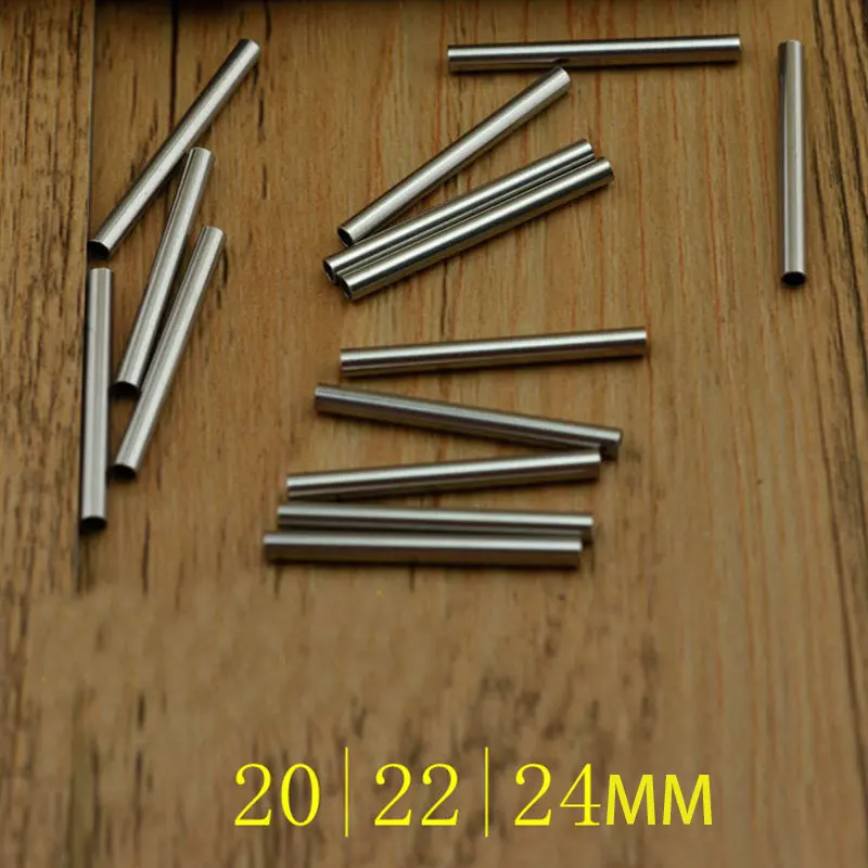 Watch Steel Tube Fit Panerai Stainless Steel Belt Raw Ear Tube Through Tube Empty Tube 20|22|24mm Watch Repair Accessorie