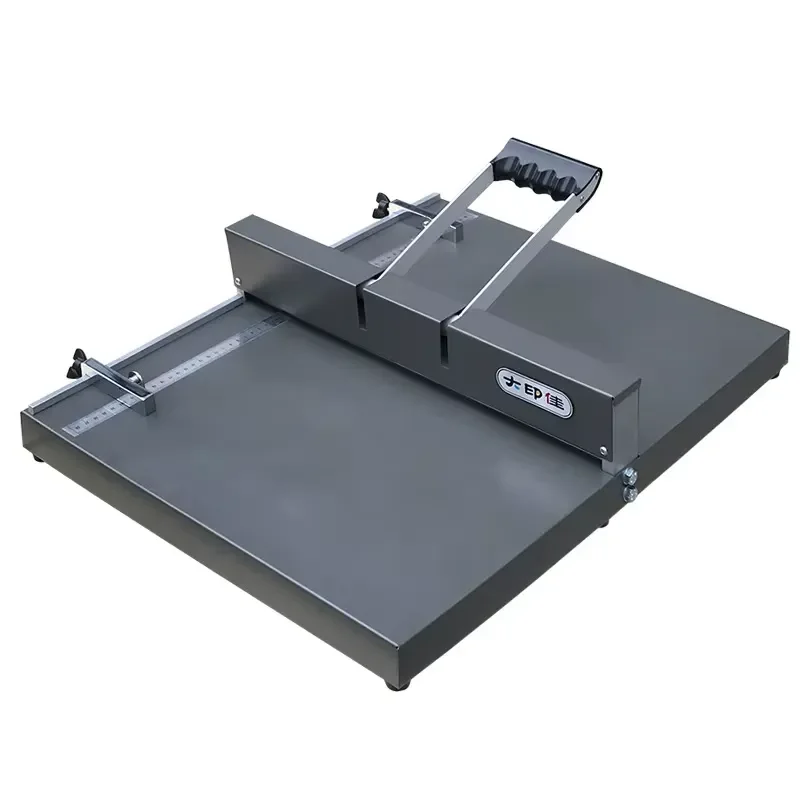 D350 Manual Creasing Binding Machine for Business Cards Photos Greeting Cards Booklets Creasing Folding