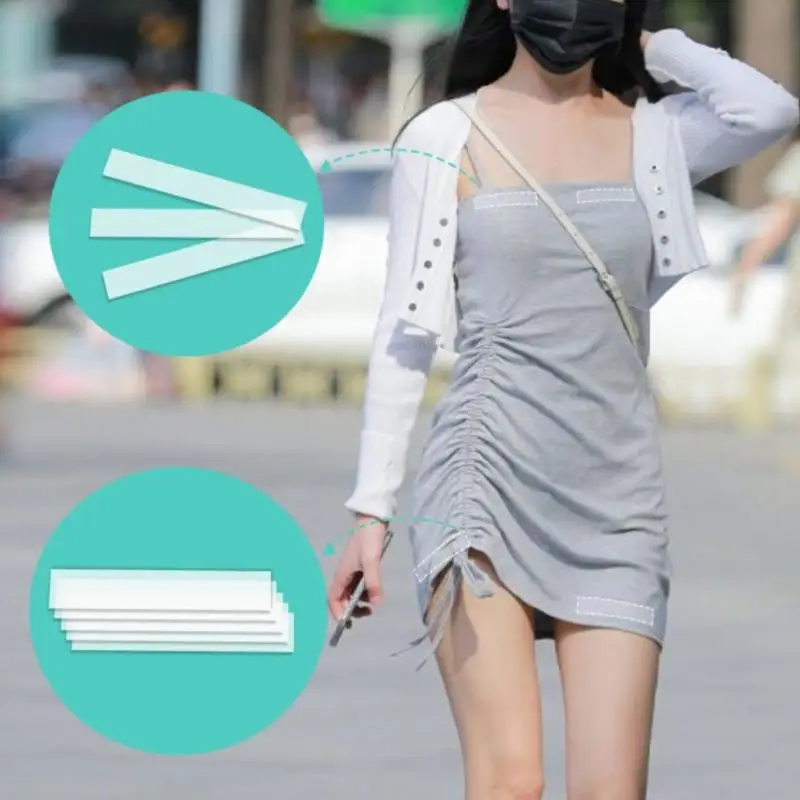 36pcsDouble Sided Fashion Body Tape Self Adhesive Beauty Tape Clear Clothing Tap for Secret Women Dress Wedding Prom Lingerie