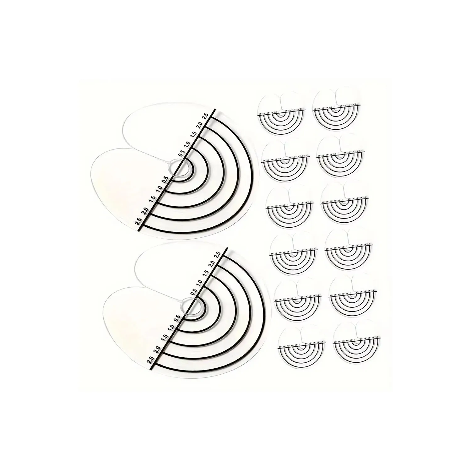 Wholesale Fashion Easy Tools Heat Scalp Protector Shields For Hair Extension Useful Styling Tools Hair Heat Fusion Template Disk