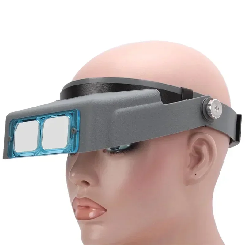 1.5X 2X 2.5X 3.5X Optivisor رئيس إصلاح العين العدسة المكبرة نظارات القراءة المكبر لحام المشبك مساعدة أدوات لحام اليد