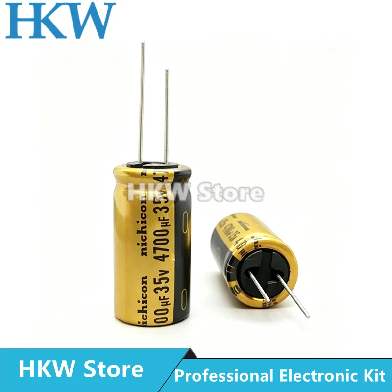 12pcs NICHICON 4700UF35V 18X35.5mm FW Series UFW1V472MPD Hi-Fi Audio Capacitor New and Original 35V4700UF 18*35.5MM 35V 4700UF