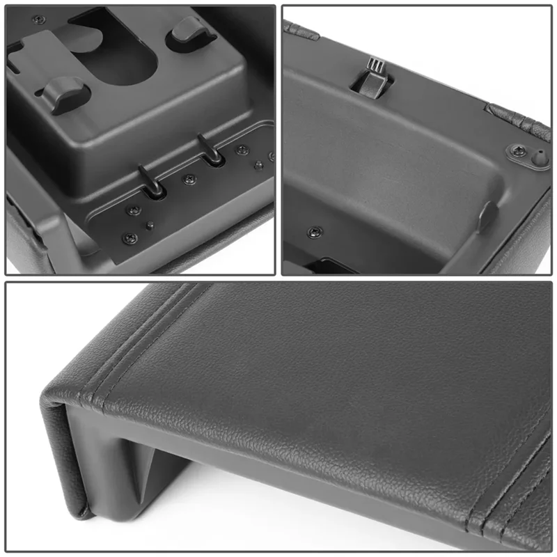 

Stable Performance-Car Center Console Armrest Lid Cover GECS-004-BK For Ford F-150 F150 Lincoln Mark LT 2004-2008 Arm Rest Latch
