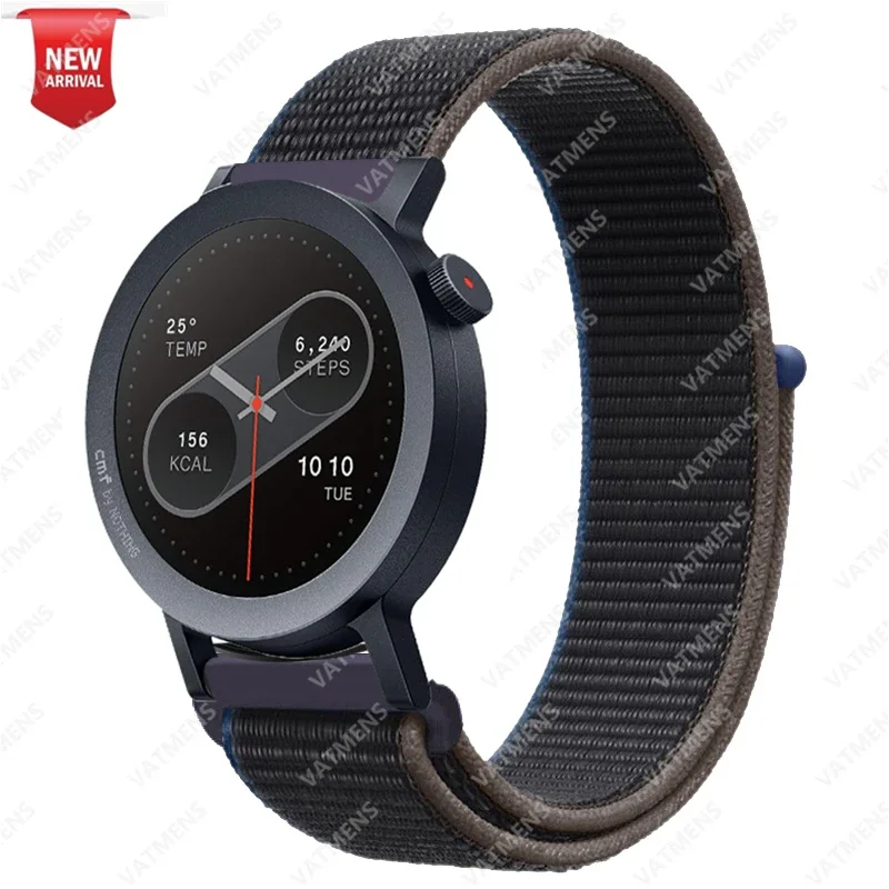 Watch Pro 2-Armband für CMF Watch Pro 2 Ersatz-Smartwatch-Armband, Nylon-Sport-Loop-Armband, Correa-Band – Detail 6