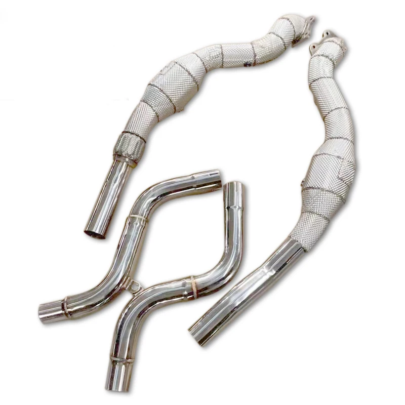 Exhaust Downpipe For Dodge Challenger 3.6L 2015-2023 Stainless Steel Downpipe with catalyst High flow catted downpipe