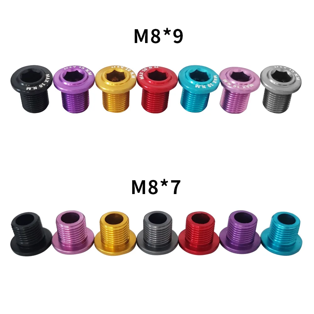 Rennrad-Kurbelgarnitur, Spline-Schrauben, R7000, R7100/UT, R8000, R8100, Kurbelring, Aluminiumlegierung, Befestigungsschrauben – Detail 5