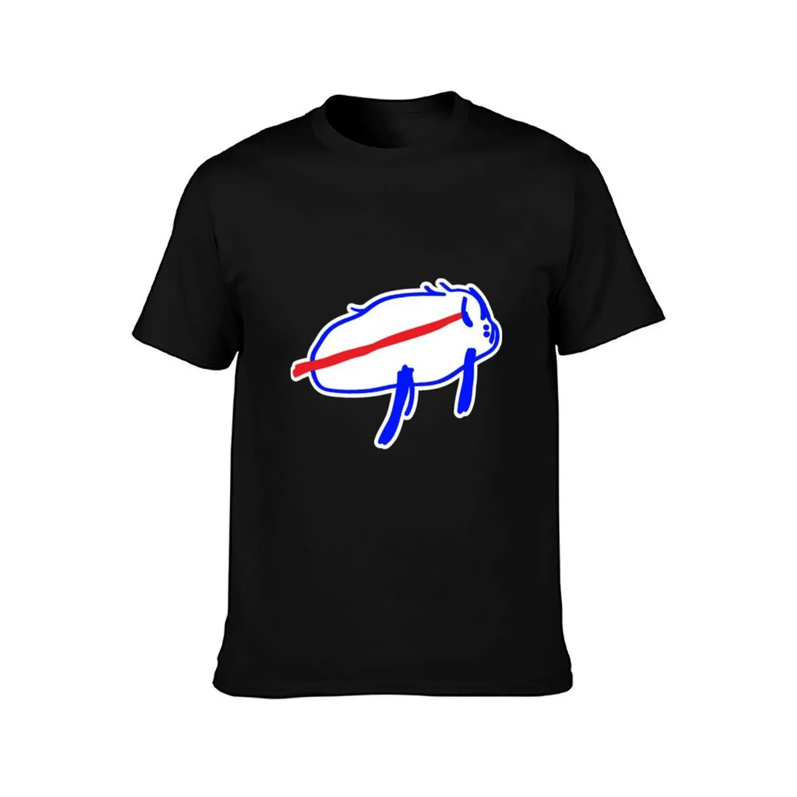 Josh Allen Drawing Classic . T-Shirt Summer Casual Cotton Tee, Unisex Men Women