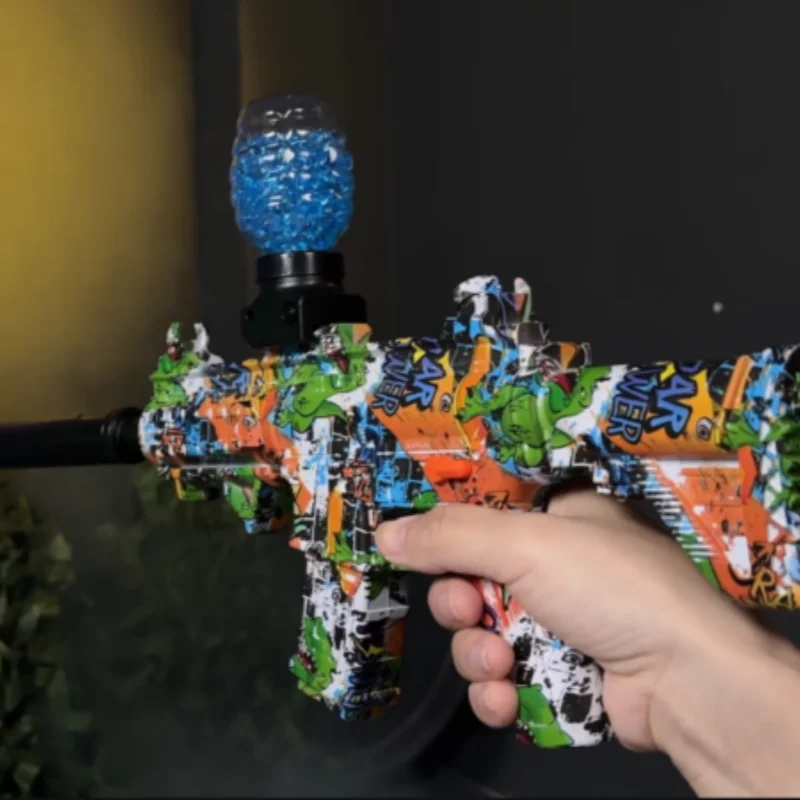 دليل كهربائي ساخن ذو وضع مزدوج معدل عالٍ لمسدس لعبة الكتابة على الجدران في الهواء الطلق لعبة الفريق المعركة