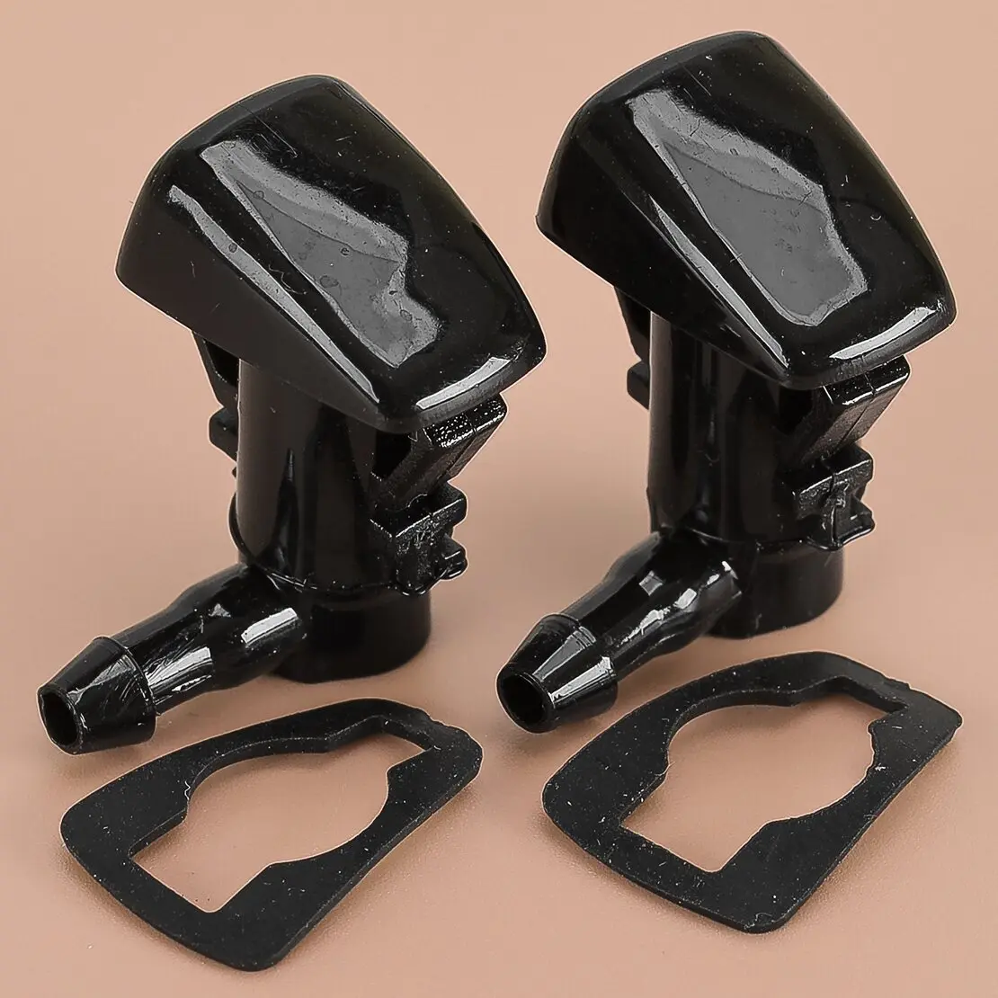 Boquilla de chorro de agua para limpiaparabrisas, 2 uds., 8E5Z17603A, compatible con Ford Fusion Mercury Milan Lincoln MKZ 2008 2009 2010 2011