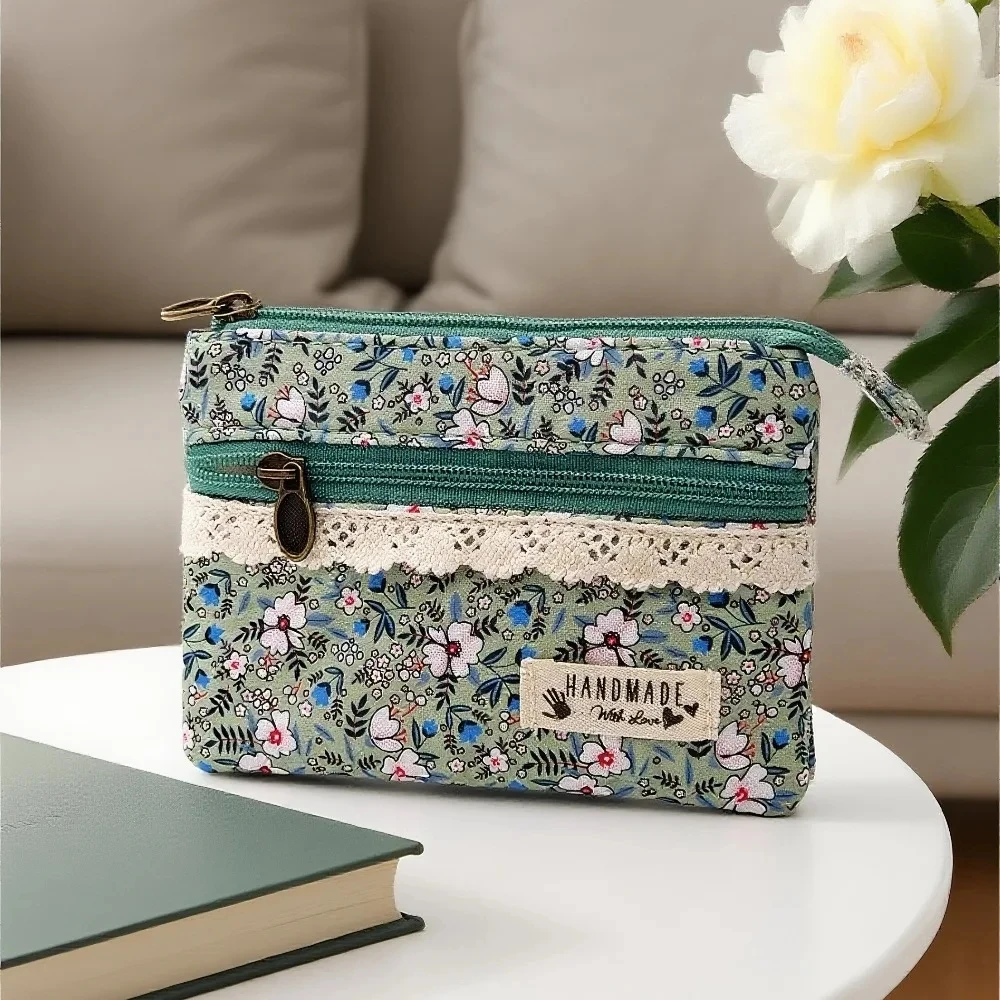 New Waterproof Coin Bag Short Zipper Simple Organizer Multi-function Handbag