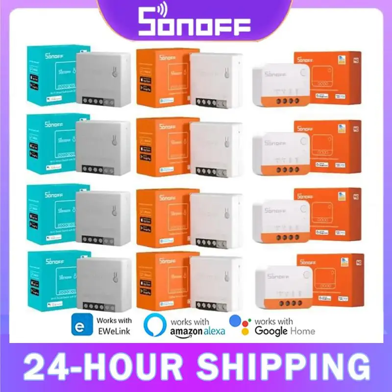 SONOFF ZBMINI-L2 / MINI R2 / ZBMINIR2 Voice Control MINI Switch Zigbee / WiFi Smart Switch Control Via Alexa EWelink Google Home