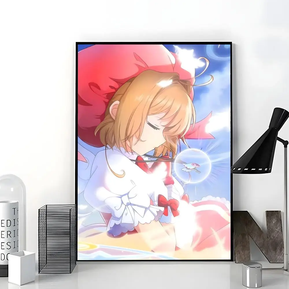Cardcaptor S-Sakura Kawaii Poster Paper Print Home Living Room Bedroom Entrance Bar Cafe Art Painting Decoration