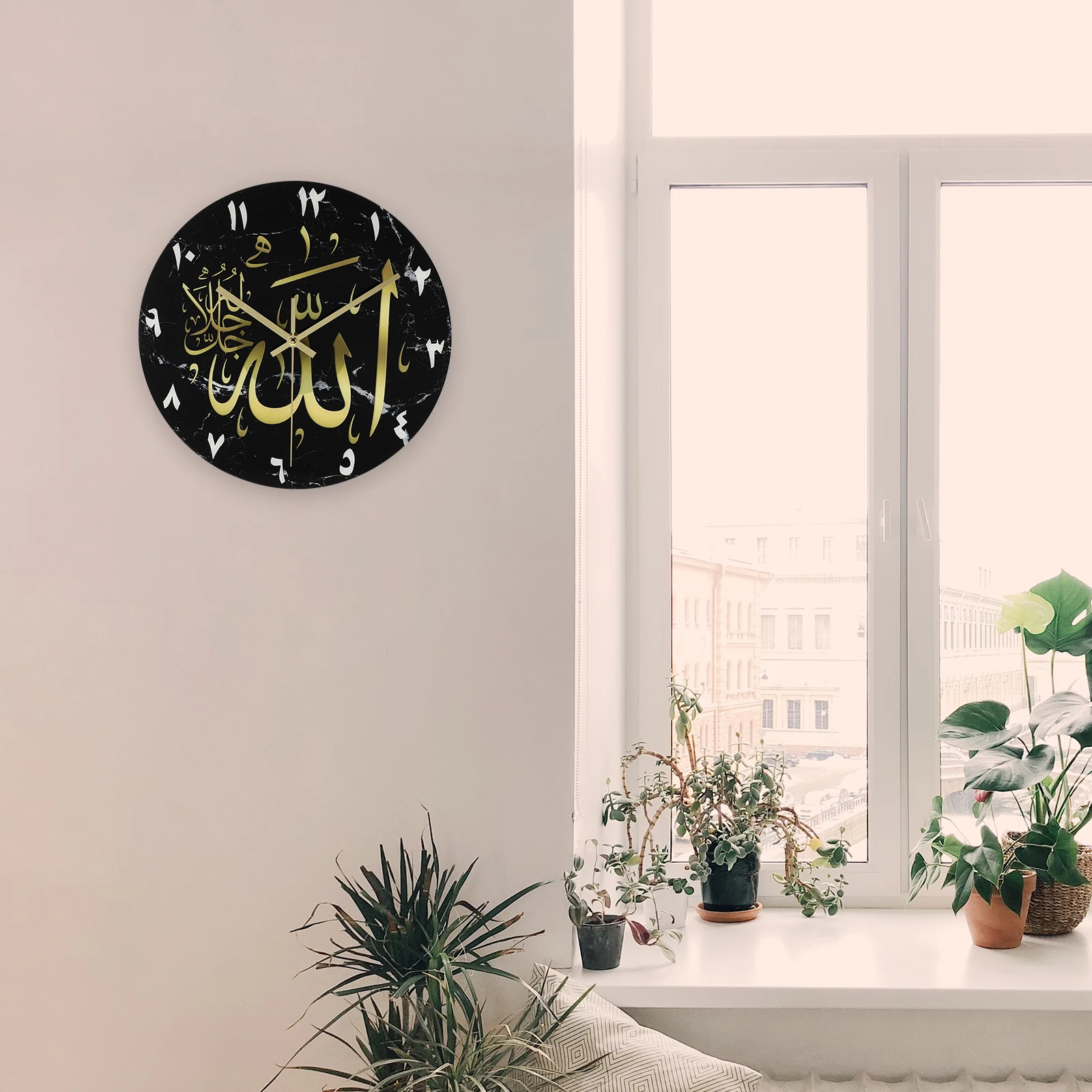 

Acrylic Wall Clock Mute Clock Wall Hanging Clock 3D Wall Clock Decorative Wall Clock