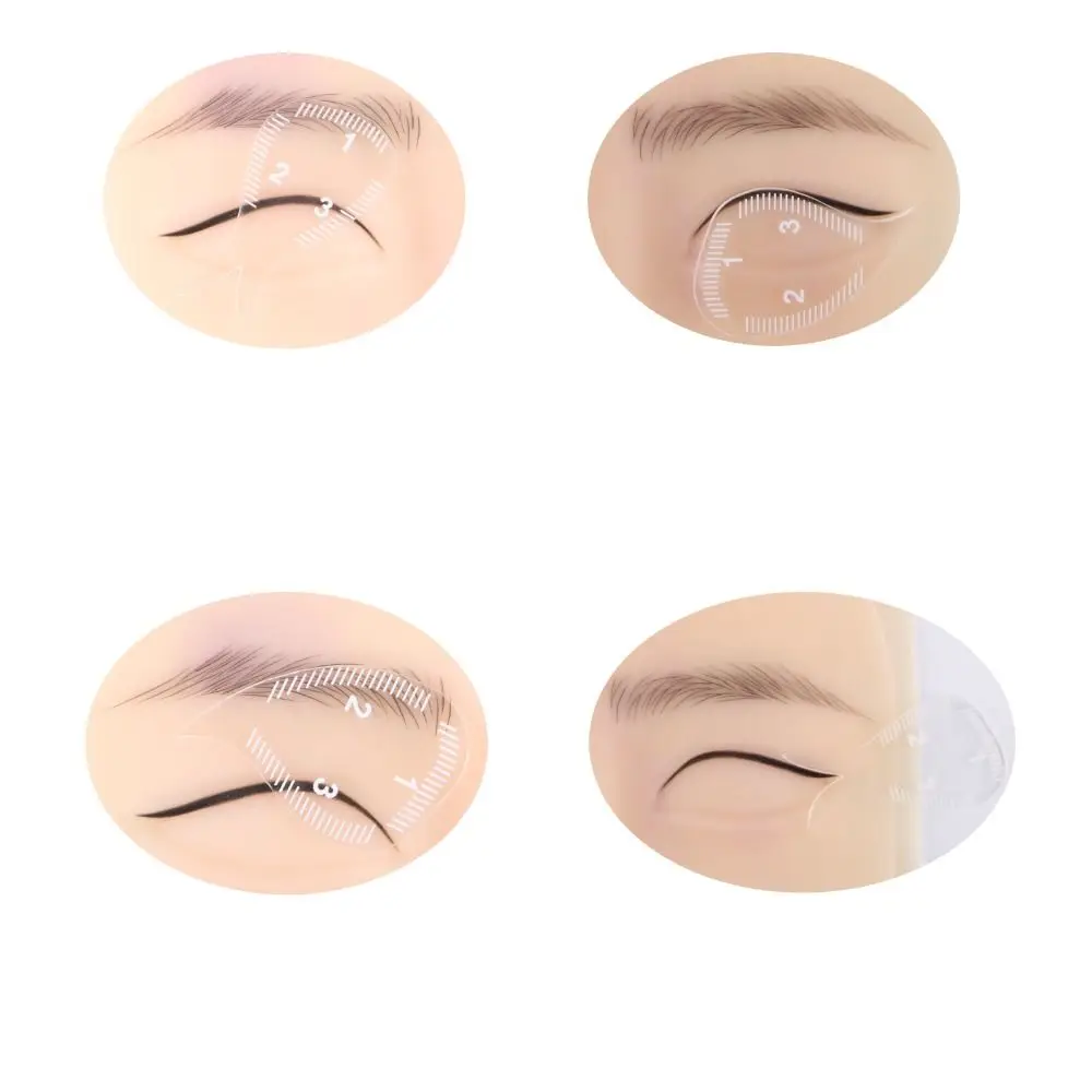 

Fast Drawing Brow Mapping Ruler Reusable Shaping 1 Minute Brow Shaping Ruler Eyebrow Mapping Ruler