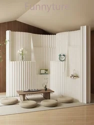 Folding Paper Rack Screen Partition for Office Commercial Display Shopping Mall Boutique Booth - Product Showcase Shelf