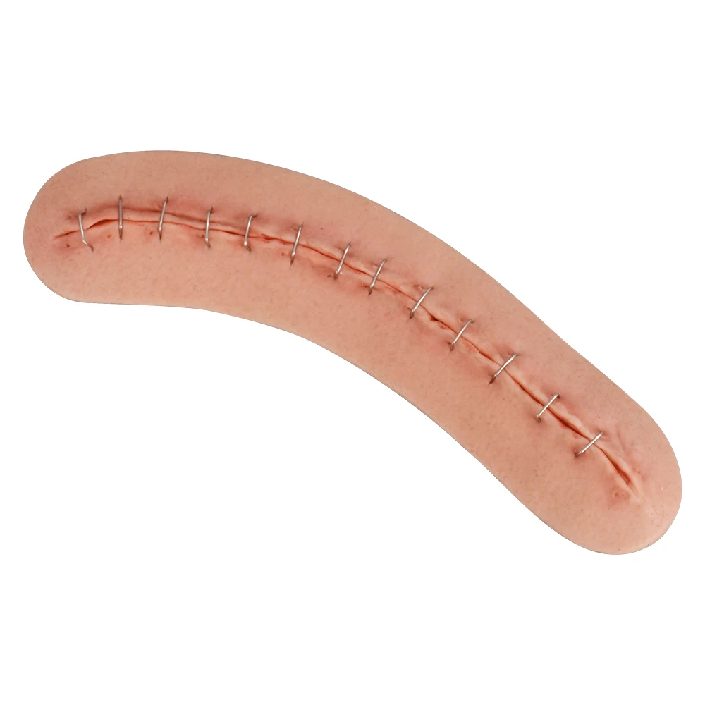 Ultrassist Adhesive C-Section Wound Model with Staples Cesarean Incision Wound Simulator for OB/GYN Training & Patient Education