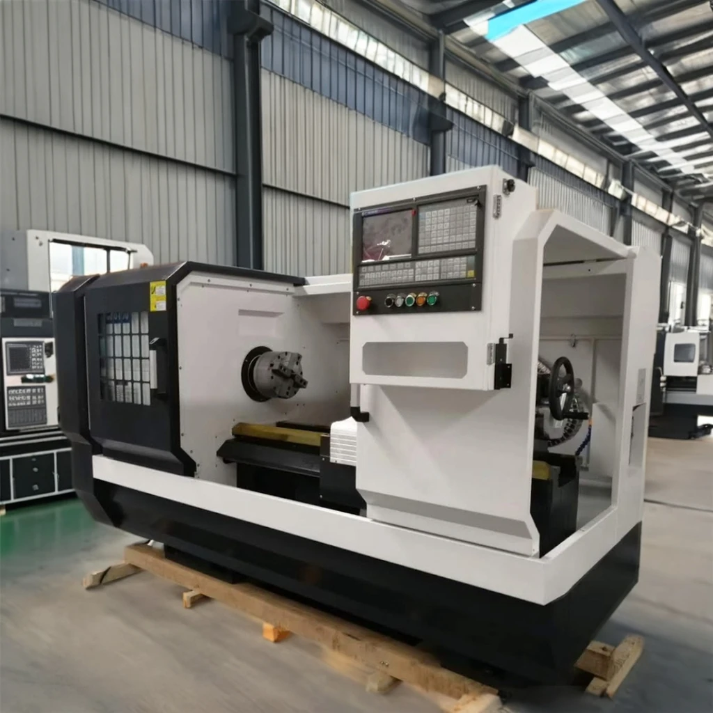 Factory Priced CK6150 CNC Lathe Hine Single Spindle Horizontal Design For Medium Duty Hining