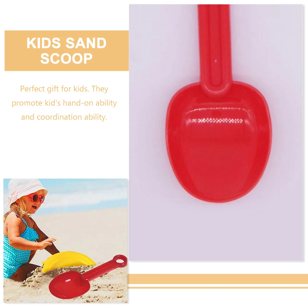 8 Pcs Kids Toys Sand Beach Shovels for Digging Scoop Toddlers Age 3-5 Child