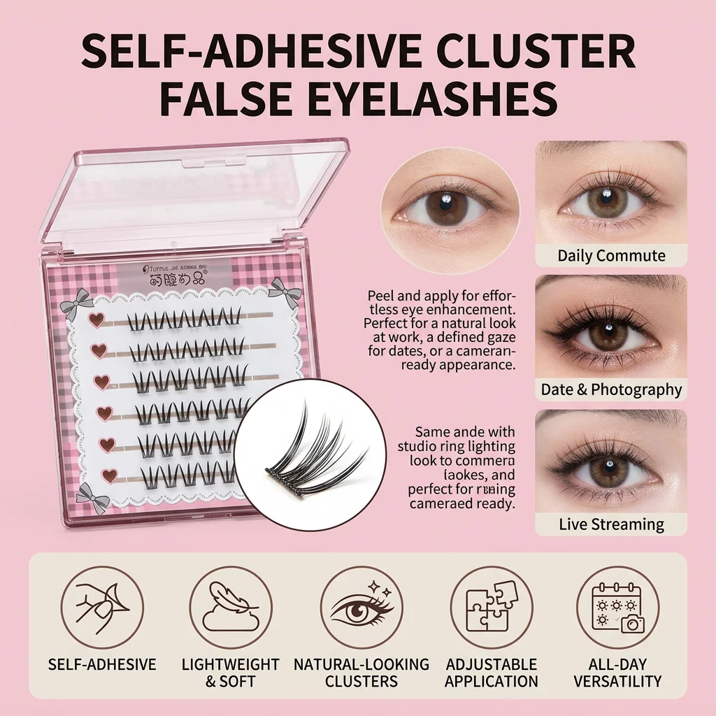 رموش صناعية طبيعية على الطراز - مراجعة Eyelash Extension No 9 وسعره