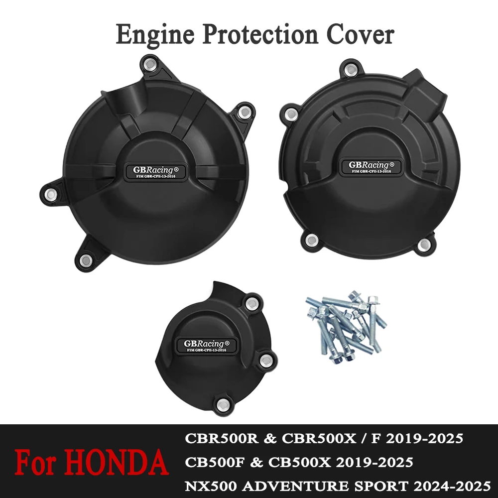 

Защитный чехол для крышки двигателя мотоцикла, чехол GB Racing для HONDA CBR500R и CB500F/X 2019-2025, защитные чехлы для двигателя