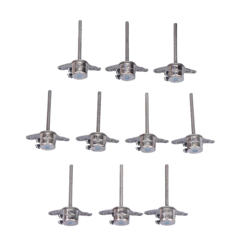 CORA 2 Phase 4 Wire Adjustment Motor Component, 10Piece Small Metal Motion Control