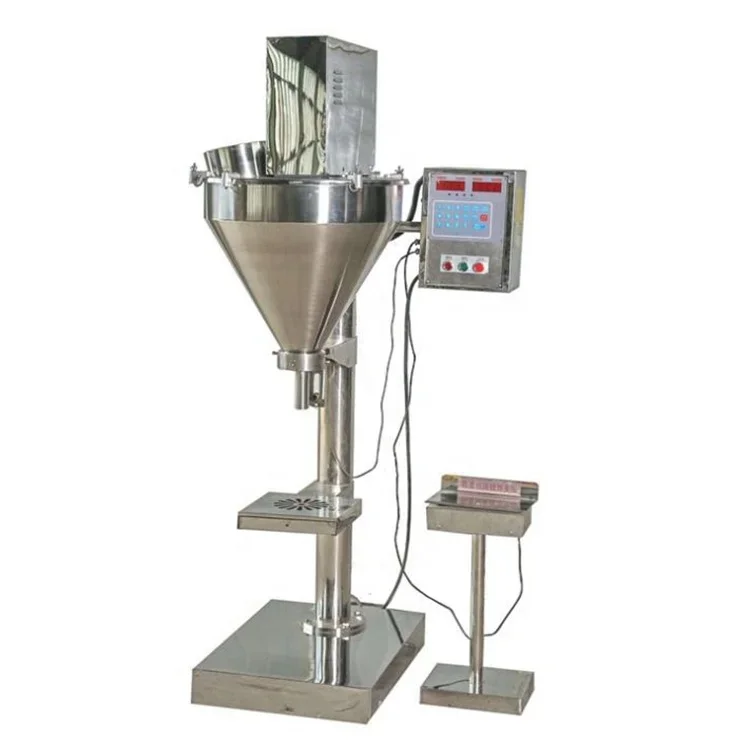 Semi-auto auger Coffee Powder filling machine Foodstuff Powder Packing Machine