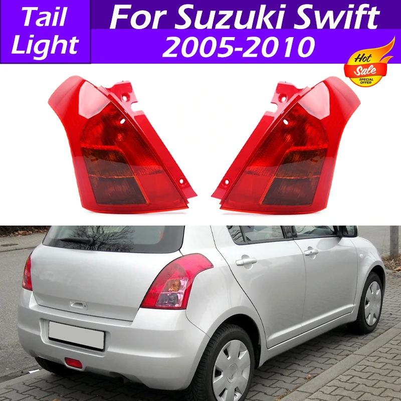 

For Suzuki Swift 2005 2006 2007 2008 2009 2010 Car Rear Bumper Tail Light Rear Tail Lamp Assembly Taillight Stop Brake Light