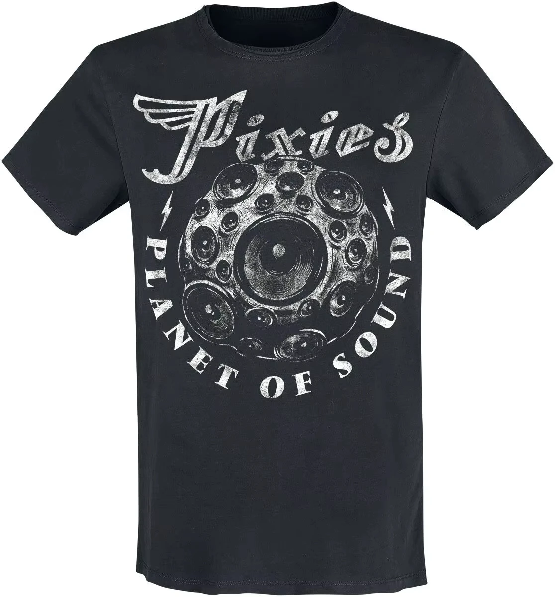 2026 Vintage Pixies Varsity Tiger Print T-shirt Men Women Rock Band Casual Cotton Streetwear Unisex Tee -