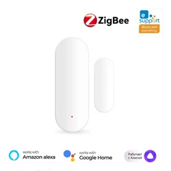 Smart Home Zigbee Door Sensor Window Security Alarm Work with Hub Alexa Google Home Yandex Alice eWeLink APP Monitoring