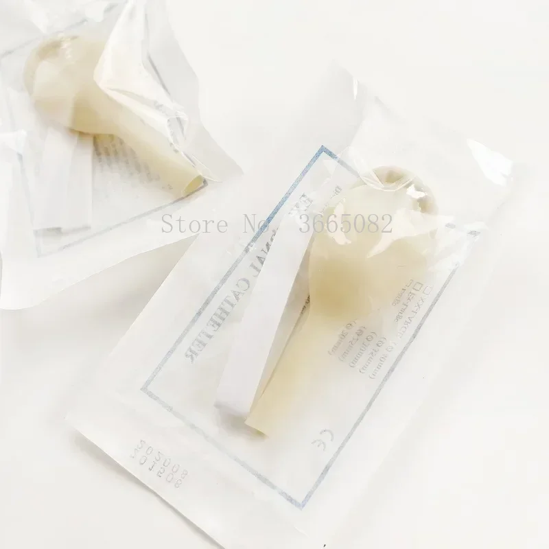 50pcs Male External Catheter Single Use Disposable Urine Collector Latex Urine Bag Pick Urinal Bag /25mm/30mm/35mm/40mm
