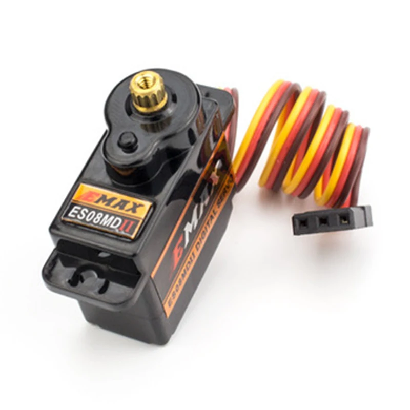 Original EMAX ES08MDII Metal Digital Servo 12g Waterproof Servo with Gears Uesd for RC Car Helicopter Boat Airplane Accessories