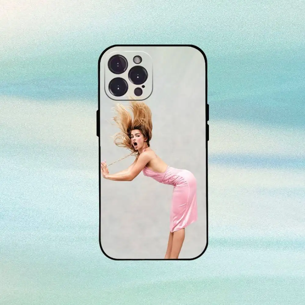 Obsessed Singer Addison Rae Phone Case For iPhone 16,15,14,13,12,Plus,Pro Max, 5G Others Soft Black Cover