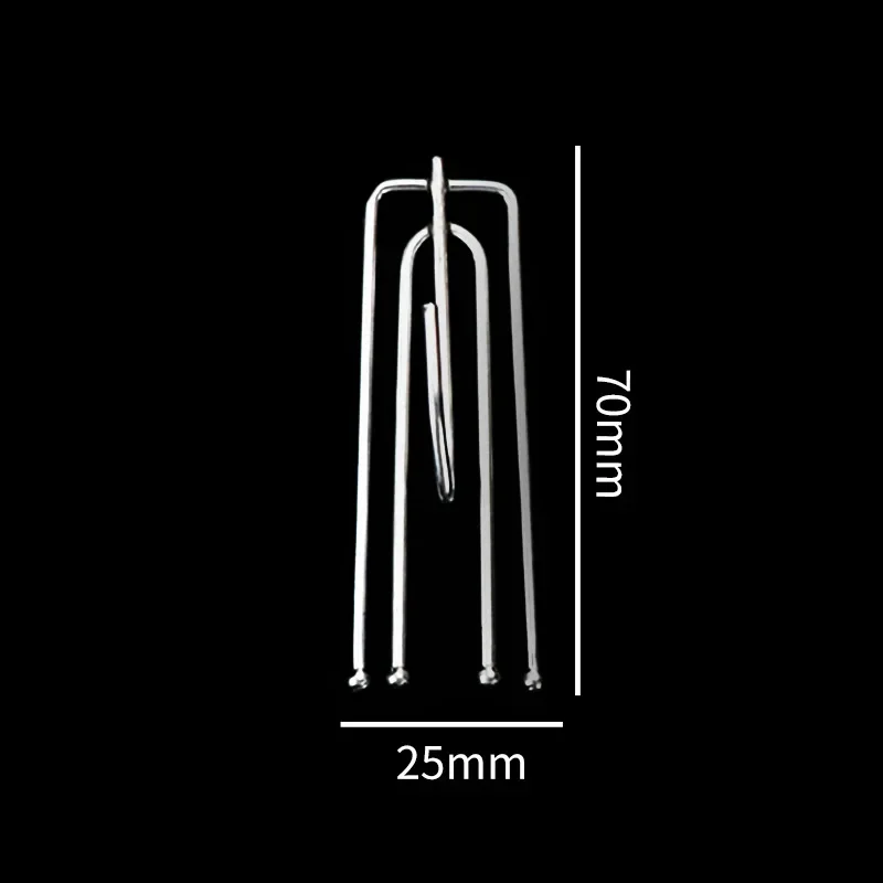 

50 шт. высококачественные крючки для штор с ленточными аксессуарами для штор