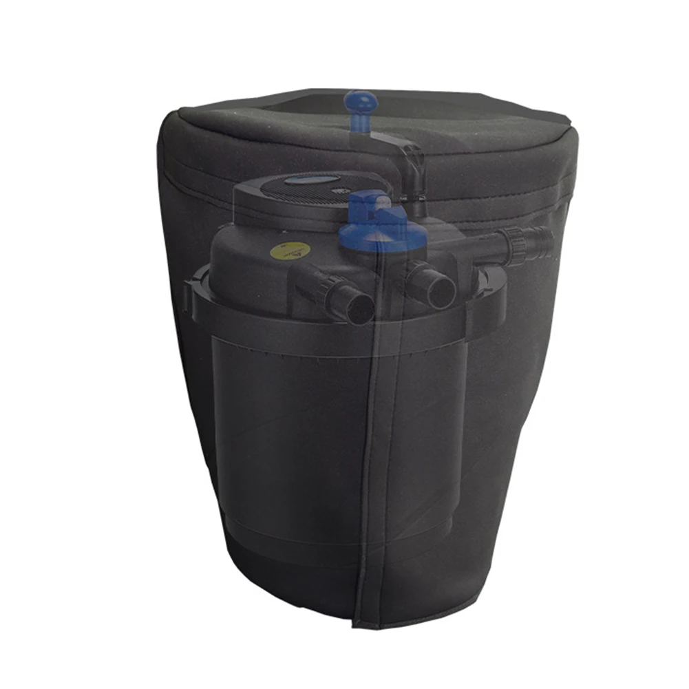 

Pressurized Biological Pond Filter Cover Heavy Duty Pond Filter Insulated Cover Pond Filter Cover Secure Fit Most Pool Filter