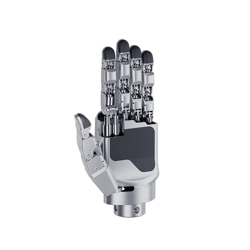 

Intelligent bionic prosthetic robot dexterous hand high integration flexibility, high power density transmission module
