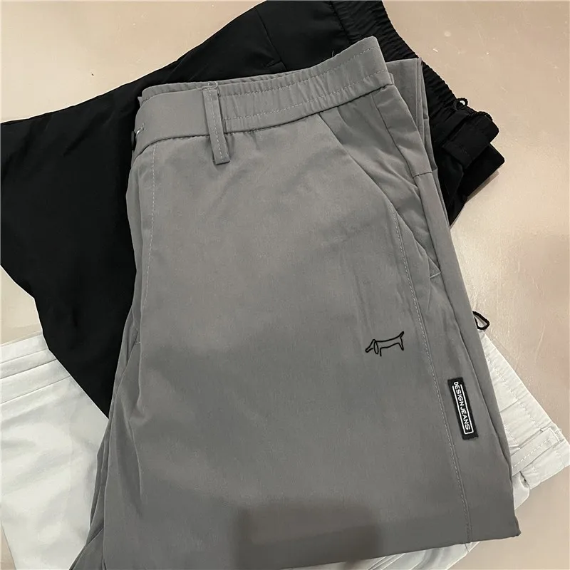 

High Quality Spring Autumn Men's Golf Pants Elastic Quick Dry Golf Trousers Sweatpants Golf Wear Man's Tennis Golf Clothing 골프웨어