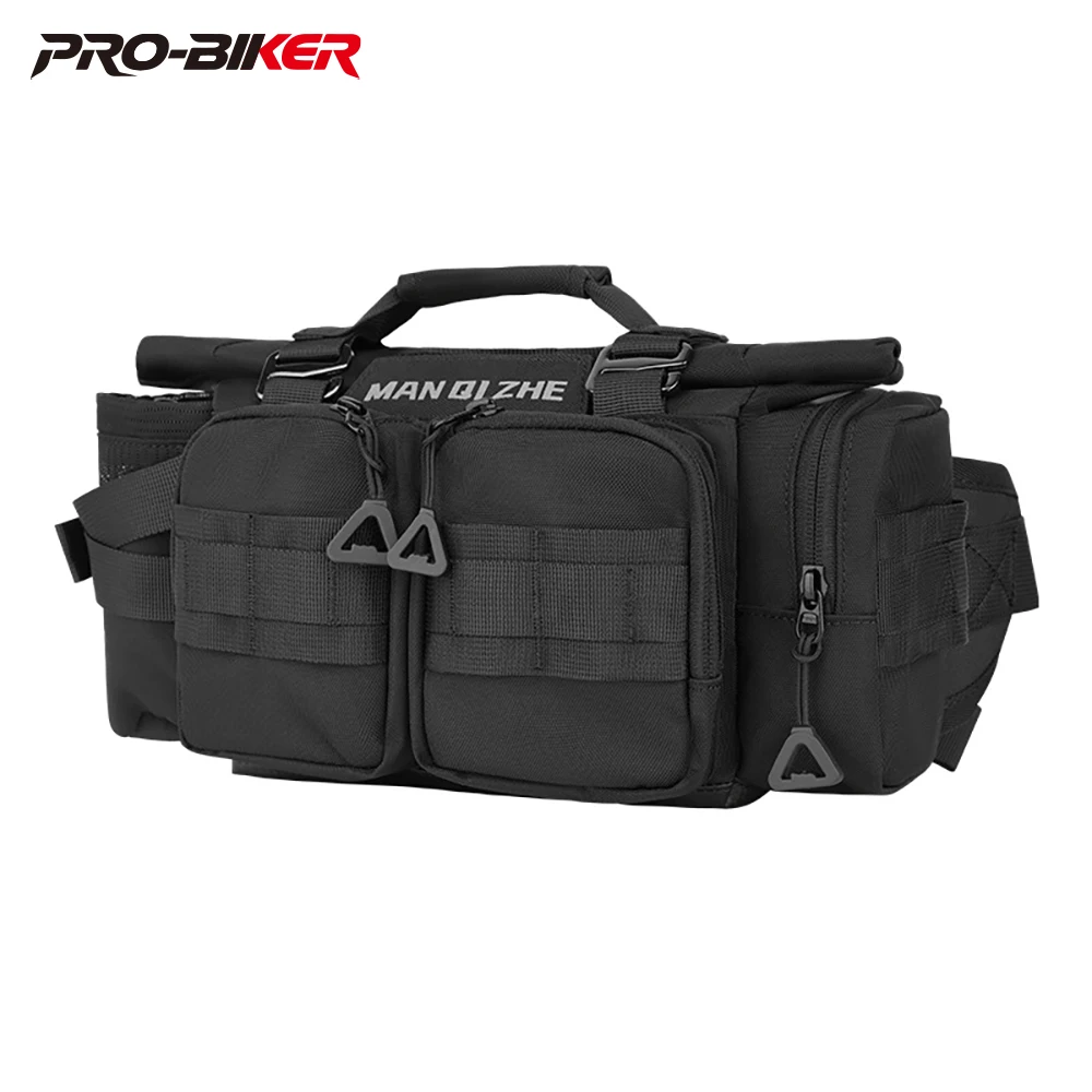 

Боковые сумки для мотоциклов, водонепроницаемая мотоциклист Mochila Moto, непроницаемая мотоциклетная сумка для хвоста, износостойкая Bolsa Moto Black