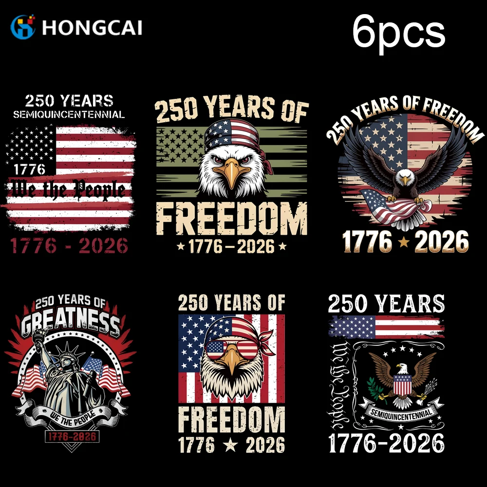 6-pecas-de-adesivos-termocolantes-para-transferencia-de-calor-com-tema-da-bandeira-da-Aguia-para-o-250º-aniversario-da-america-1776-2026-para-camisetas-diy