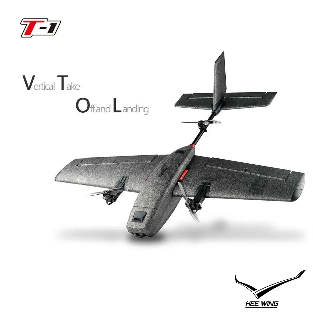 

HEEWING/HEE WING T-1 VTOL-PNP FPV Самолет Размах крыльев 730 мм EPP самолет-PNP RC самолет