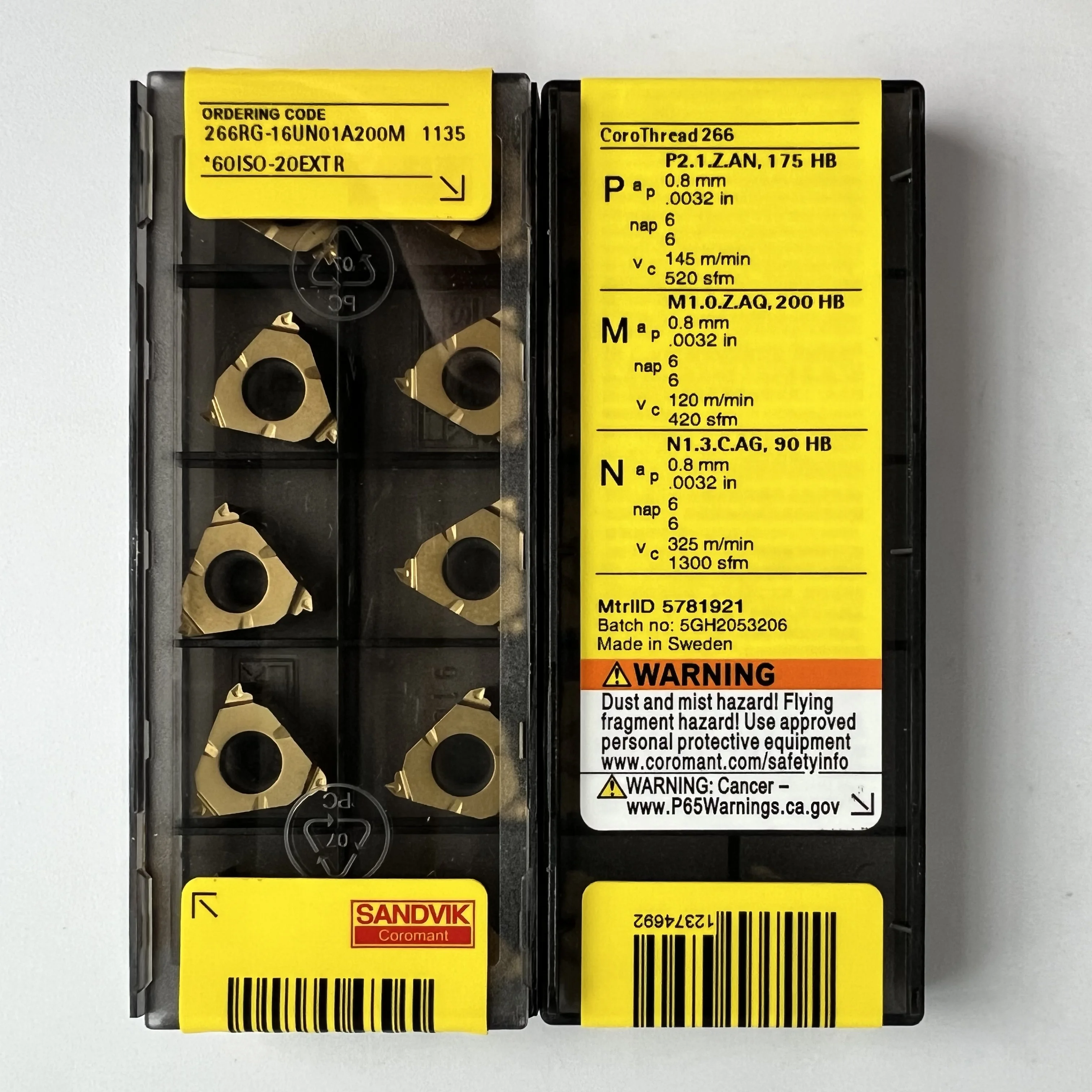 

266RG-16UN01A200M 1135 CNC