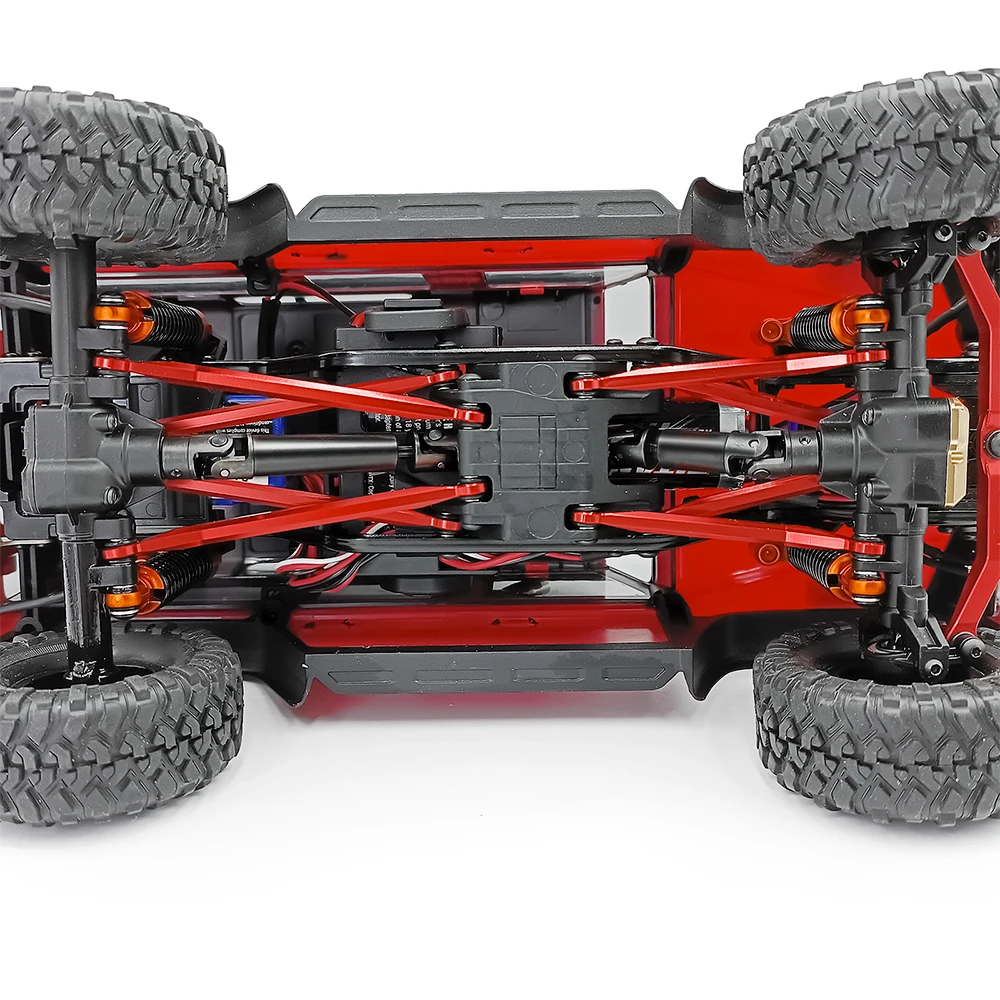 Eixo de transmissão YEAHRUN-aço, junta CVD para TRX-4M, Bronco Defender, 1:18 RC Crawler, peças de atualização do modelo do carro, 1 par